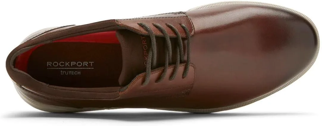 

Мужские кроссовки Rockport Grady с простым носком и шнуровкой, темно-коричневый