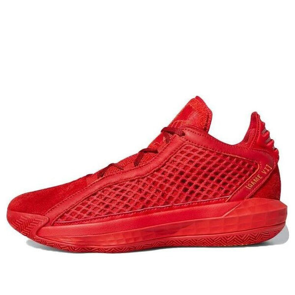 

Кроссовки дама 6 кожа Adidas, красный
