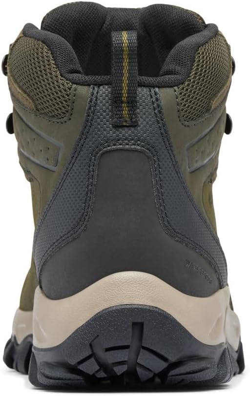 Columbia мужские треккинговые ботинки Newton Ridge Plus II Waterproof, Deep Olive/Desert Sun — фото 4
