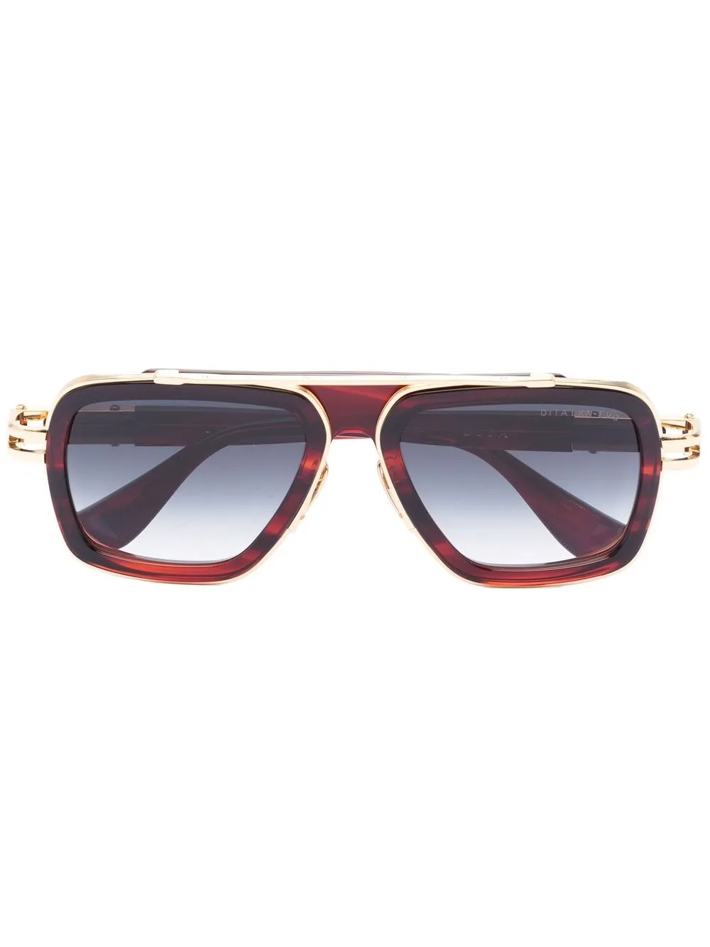 

Солнцезащитные очки-пилоты Dita Eyewear, коричневый