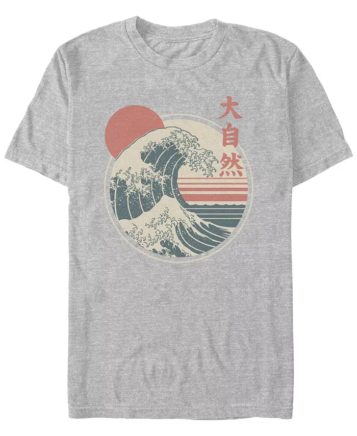 

Мужская футболка с коротким рукавом Great Wave Fifth Sun, серый