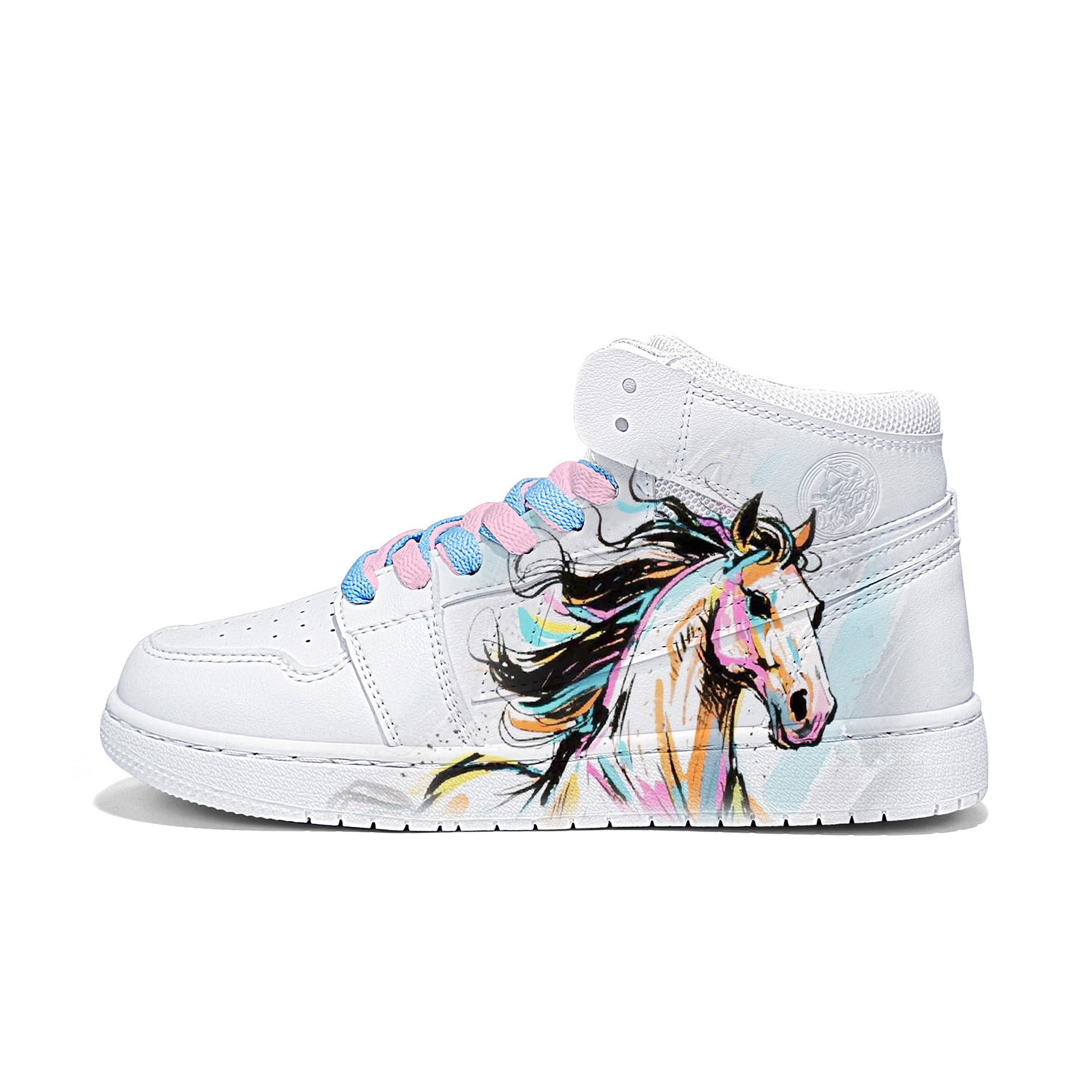 

Высокие скейтерские кроссовки Unisex с термоамортизацией и устойчивостью к истиранию WARRIOR, белый