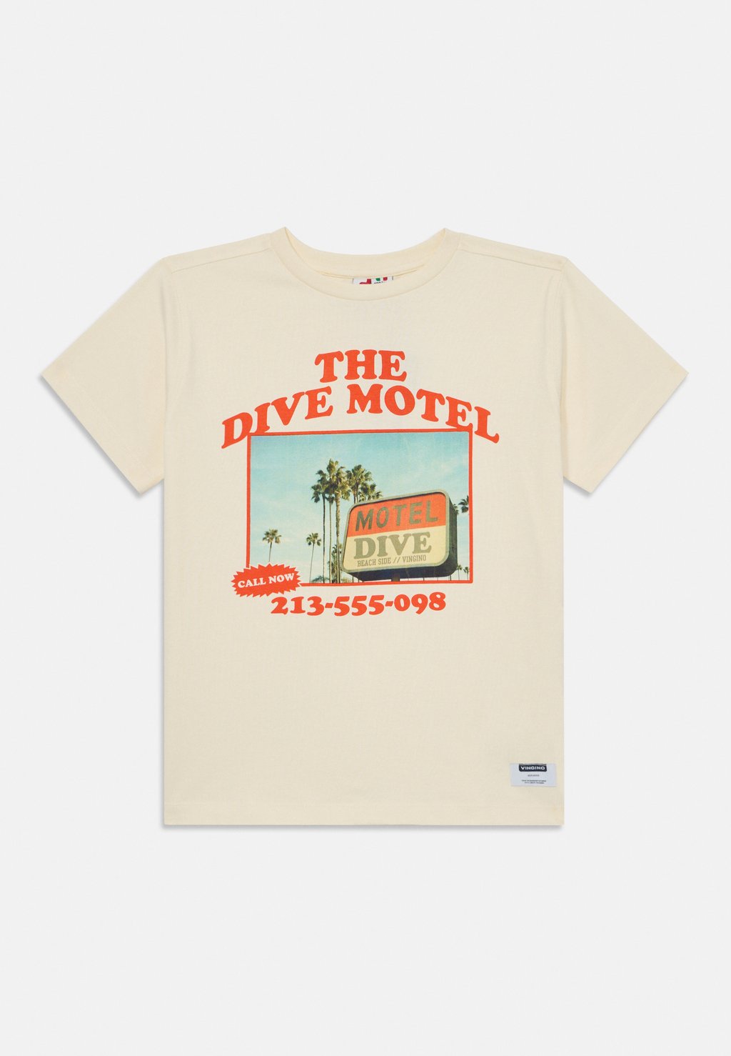 

Футболка с принтом HIVE Vingino, белый