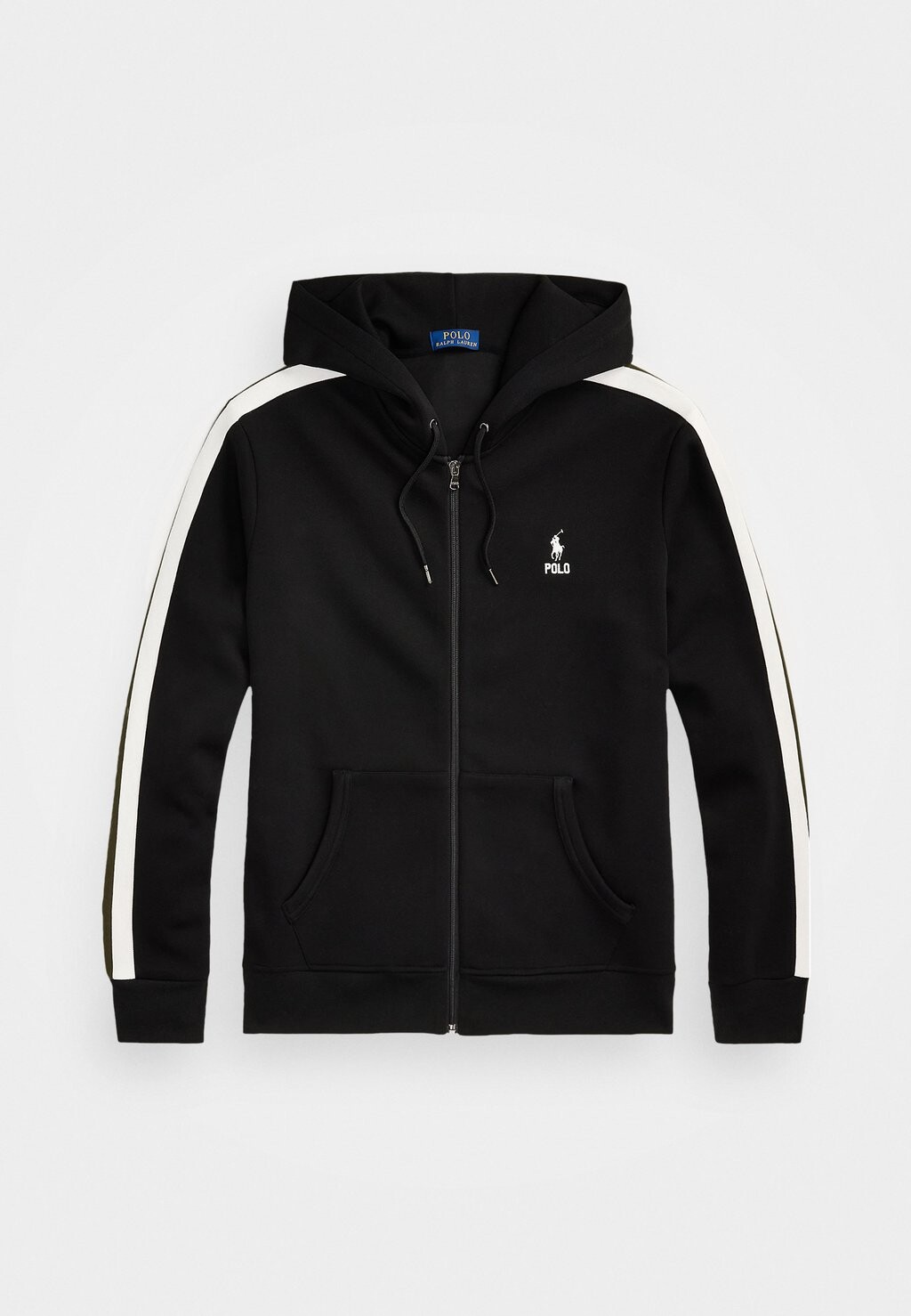 

Толстовка на молнии DOUBLE KNIT FULL ZIP HOODIE Polo Ralph Lauren, черный