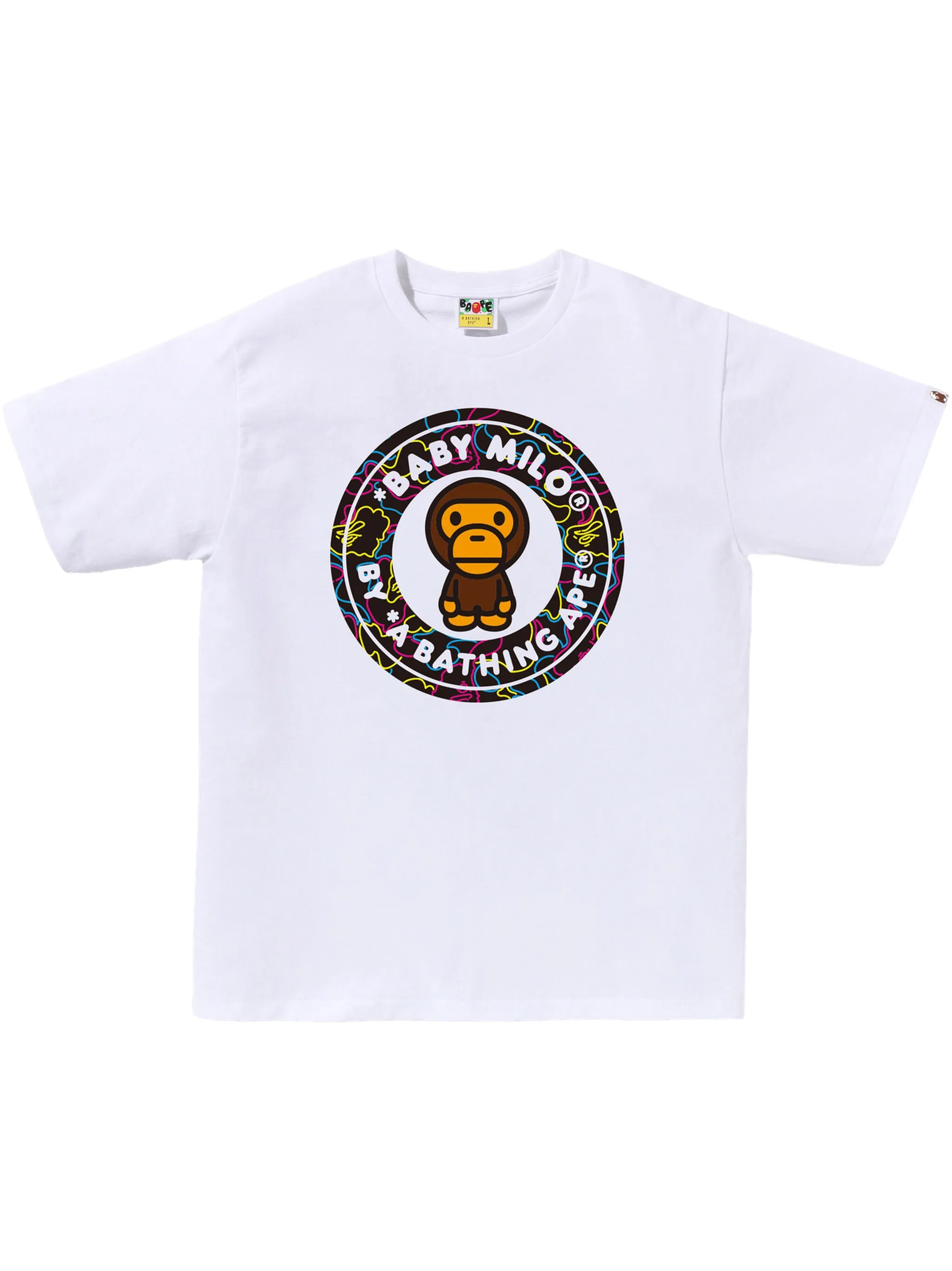

Футболка Baby Milo A Bathing Ape, белый