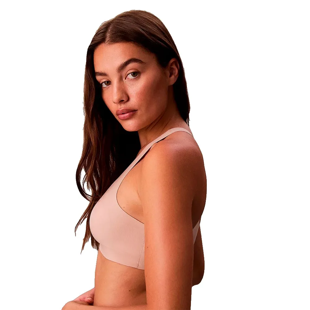 Calvin Klein LV00QF8417 Бюстгальтер-бралетт, бежевый — фото 3