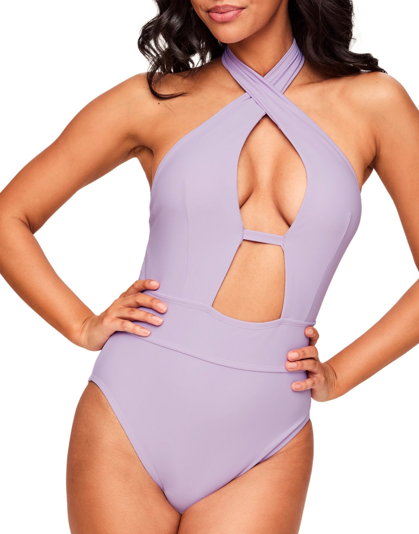 

Brinlee Женский купальник Цельный Adore Me, цвет pastel lilac