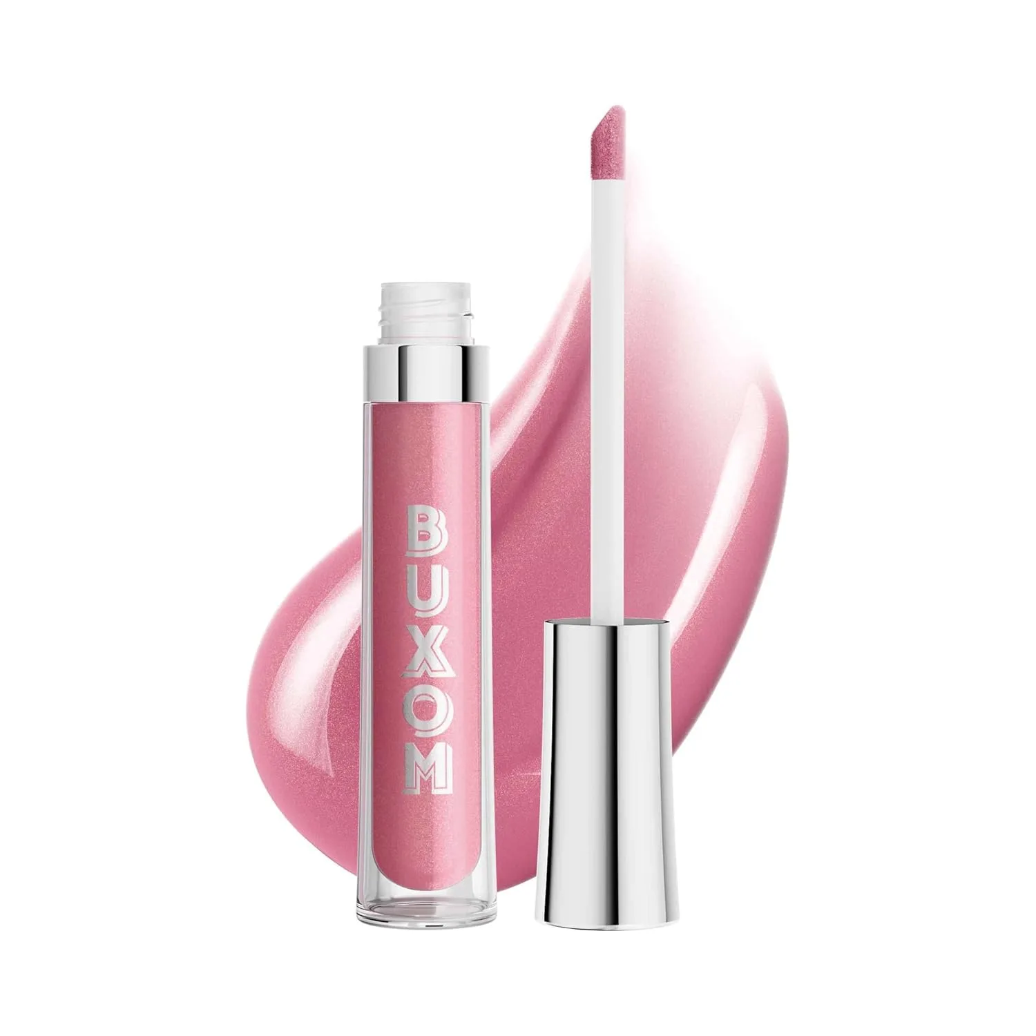 Buxom Full-On Plumping Lip Polish, блеск для губ, тонирующий блеск для губ, формула с пептидами и витамином Е для придания губам объема и увлажнения. 4,4 мл (1 шт.), AL Sophia (Mauve pink shimmer)