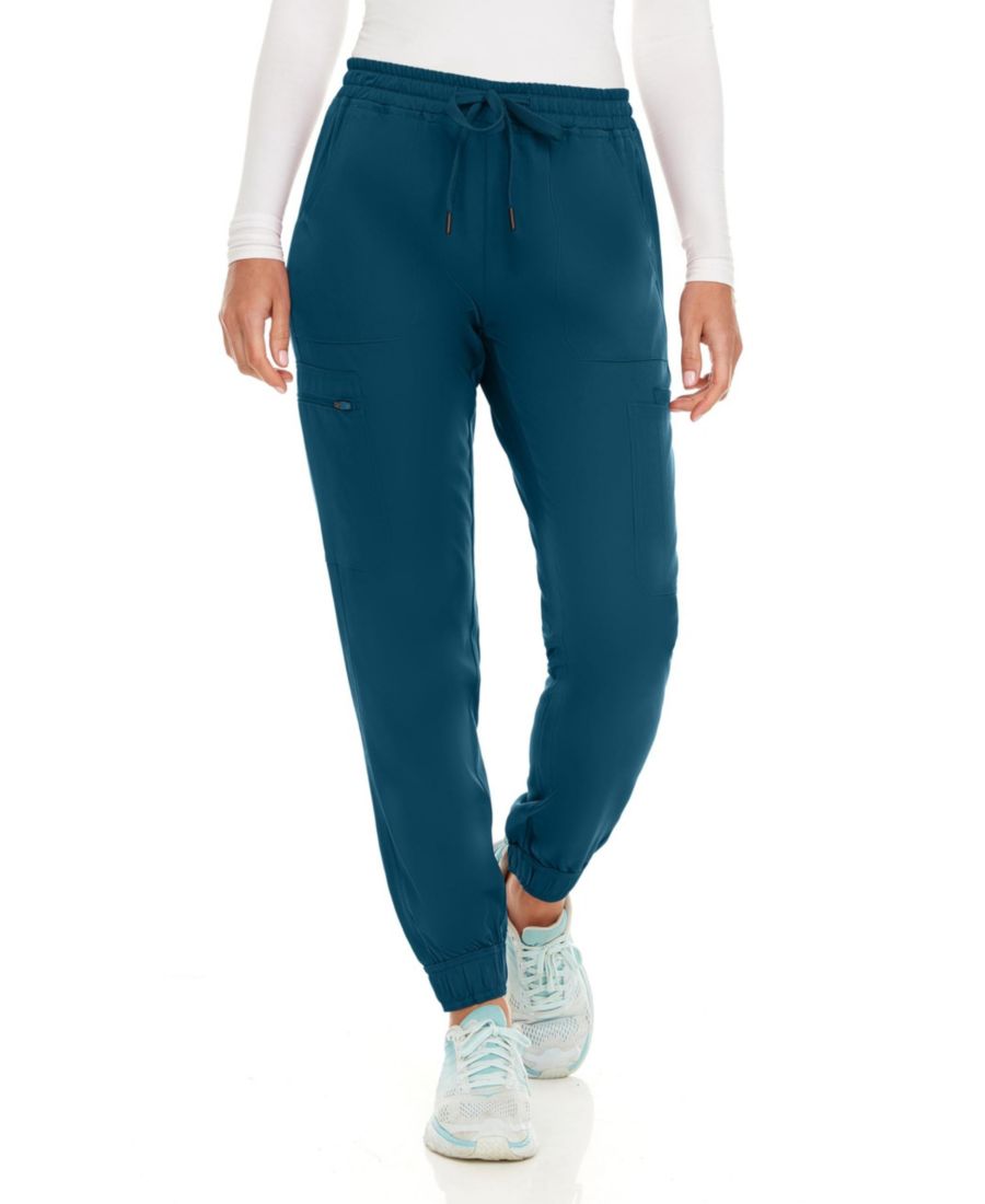 

Женские медицинские брюки-джоггеры с семью карманами и эластичной тканью, растягивающейся в четырех направлениях Medichic, Caribbean