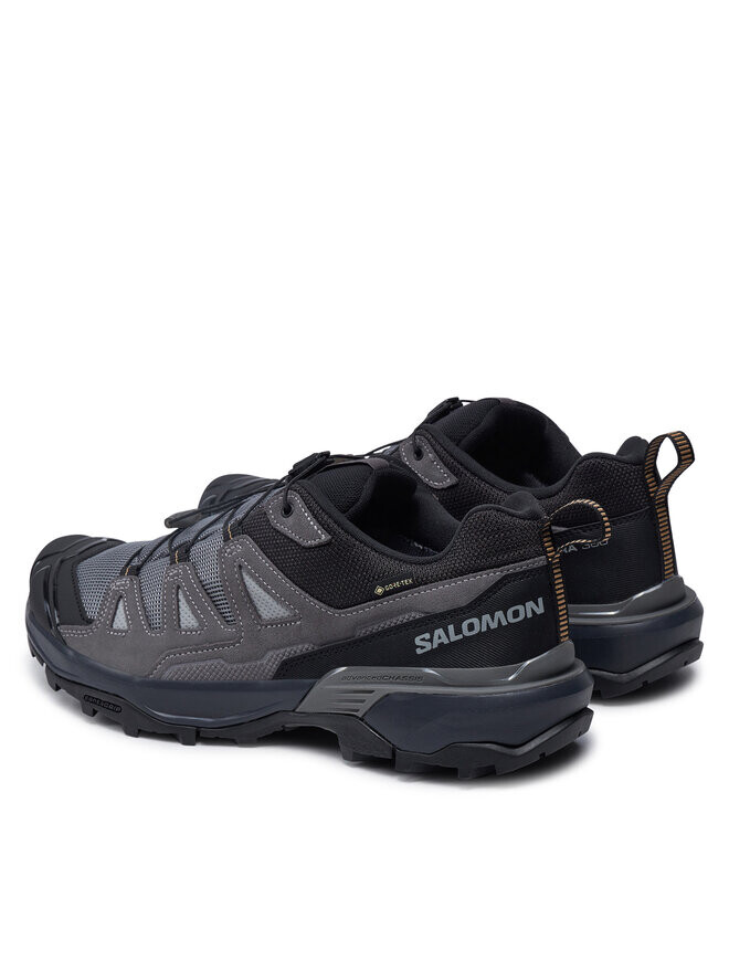 Кроссовки Salomon X Ultra 360 Leather GORE-TEX, серые — фото 3