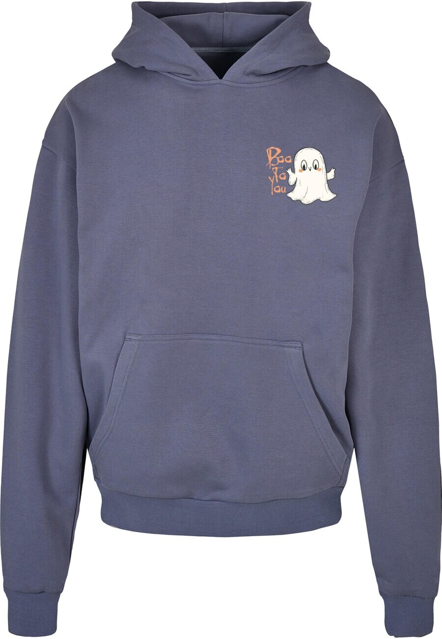 

Толстовка с капюшоном Merchcode Sweatshirt Halloween - Boo To You, синий