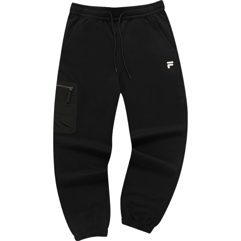 

FILA FUSION Мужские трикотажные спортивные брюки X черного цвета