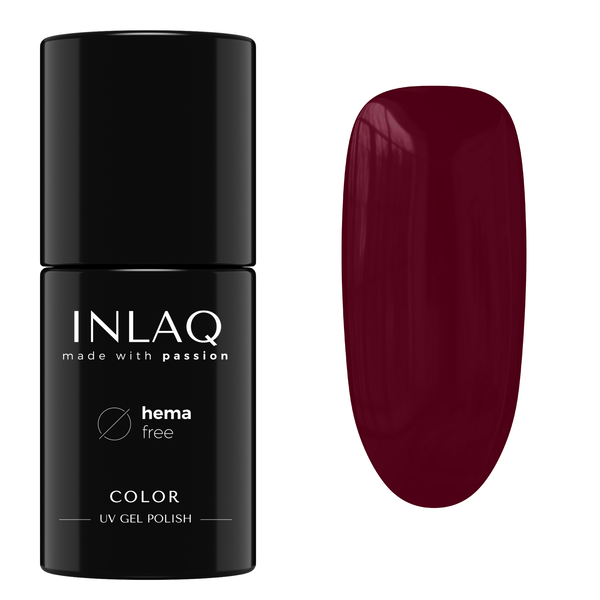 

Гибридный лак для ногтей вишнево-винный, 6 мл Inlaq Essential, цвет cherry wine