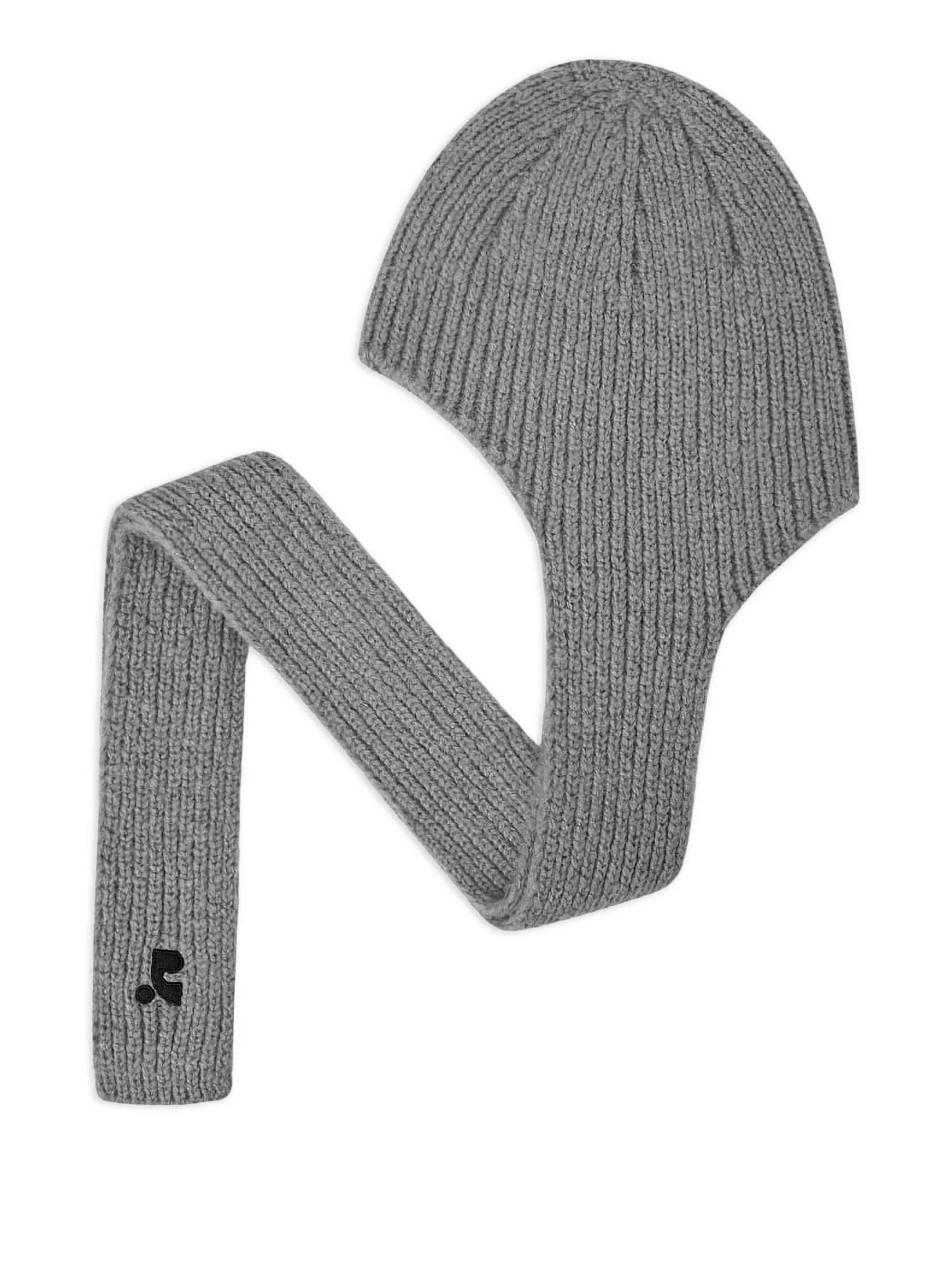 

Шапка бини с вышитым логотипом Rest&Recreation, серый