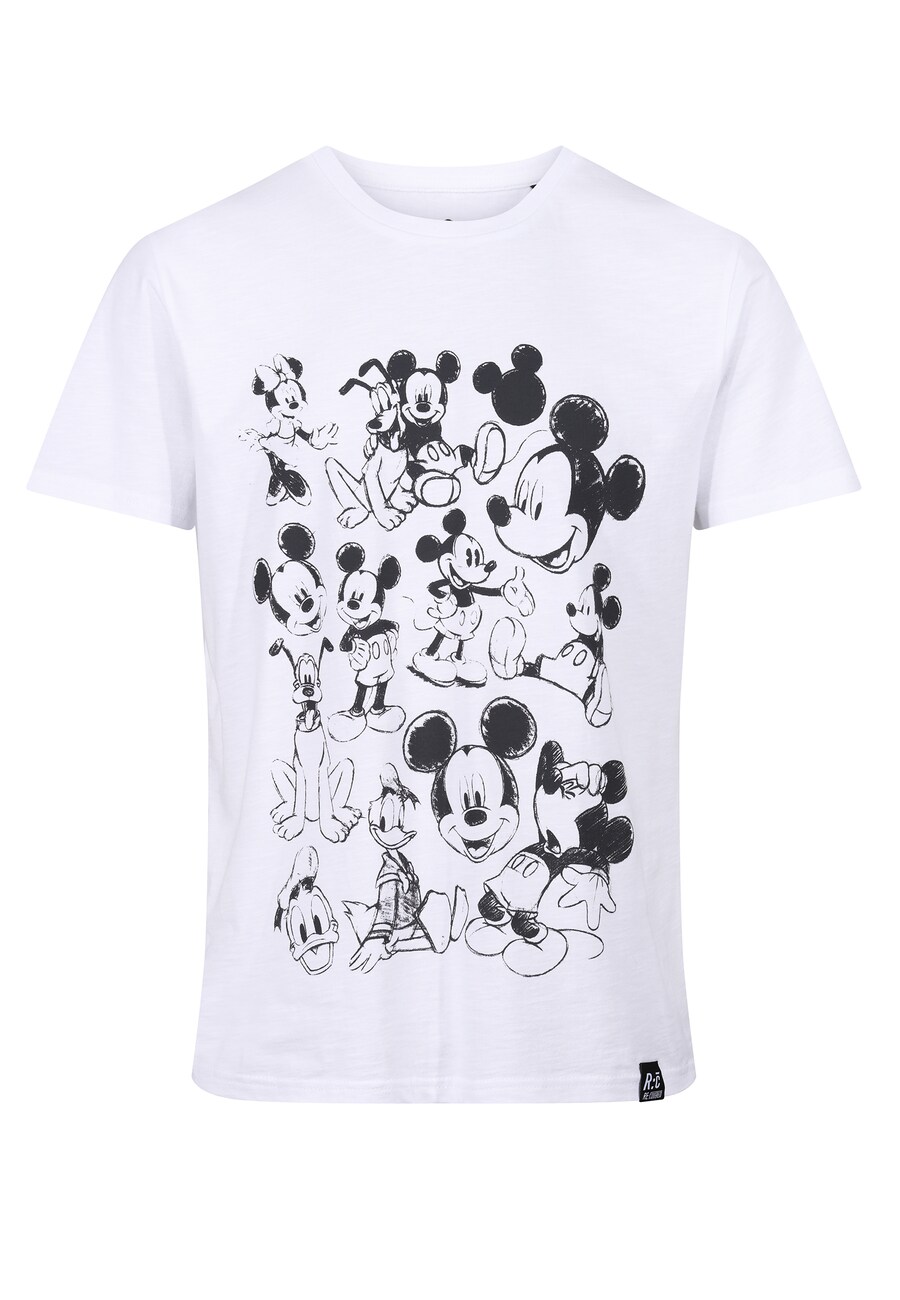 

Рубашка Recovered Disney Mickey and Friends Sketch, белый