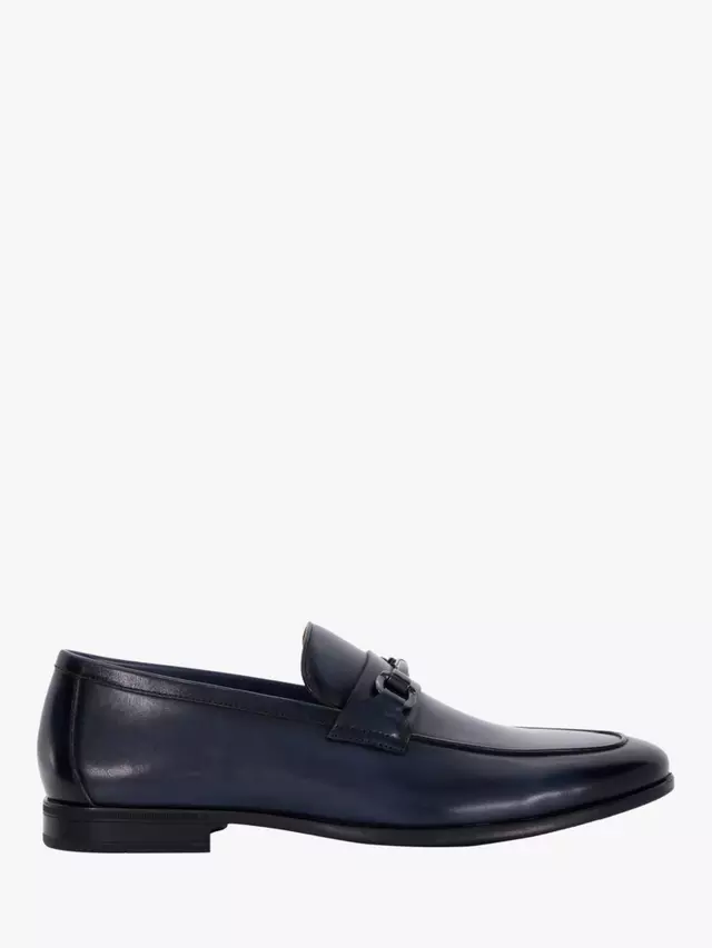 

Лоферы Dune Seymore Leather, цвет navy/leather