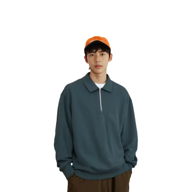 Толстовка мужская Джаспер Uniqlo, цвет Jasper — фото 3