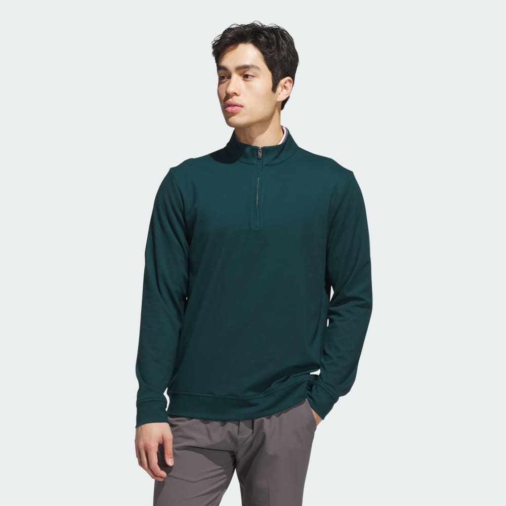 

Толстовка Adidas Ultimate365 Classic Quarter-Zip, цвет Aurora Ivy