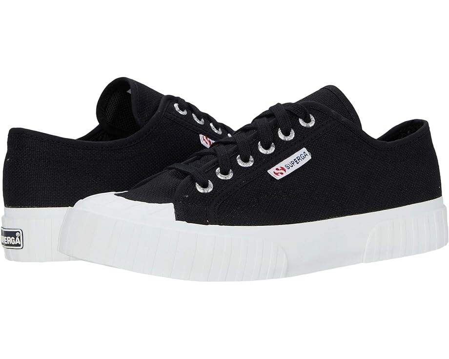 

Кроссовки Superga 2630 Cotu, черный/белый