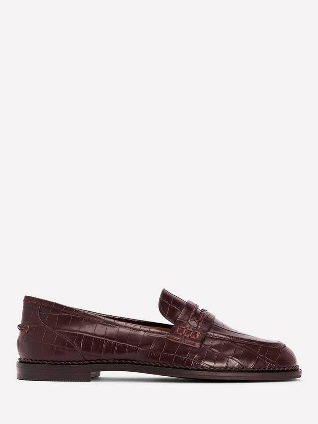 Кожаные лоферы Nya Boden, Oxblood