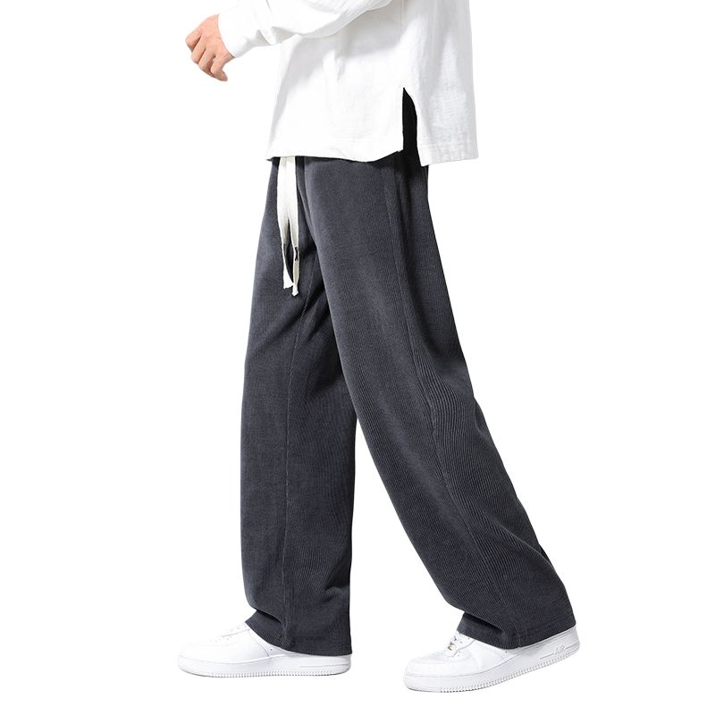 

Открытые улыбающиеся вязаные спортивные штаны Unisex WARRIOR, темно-серый (fleece-lined)