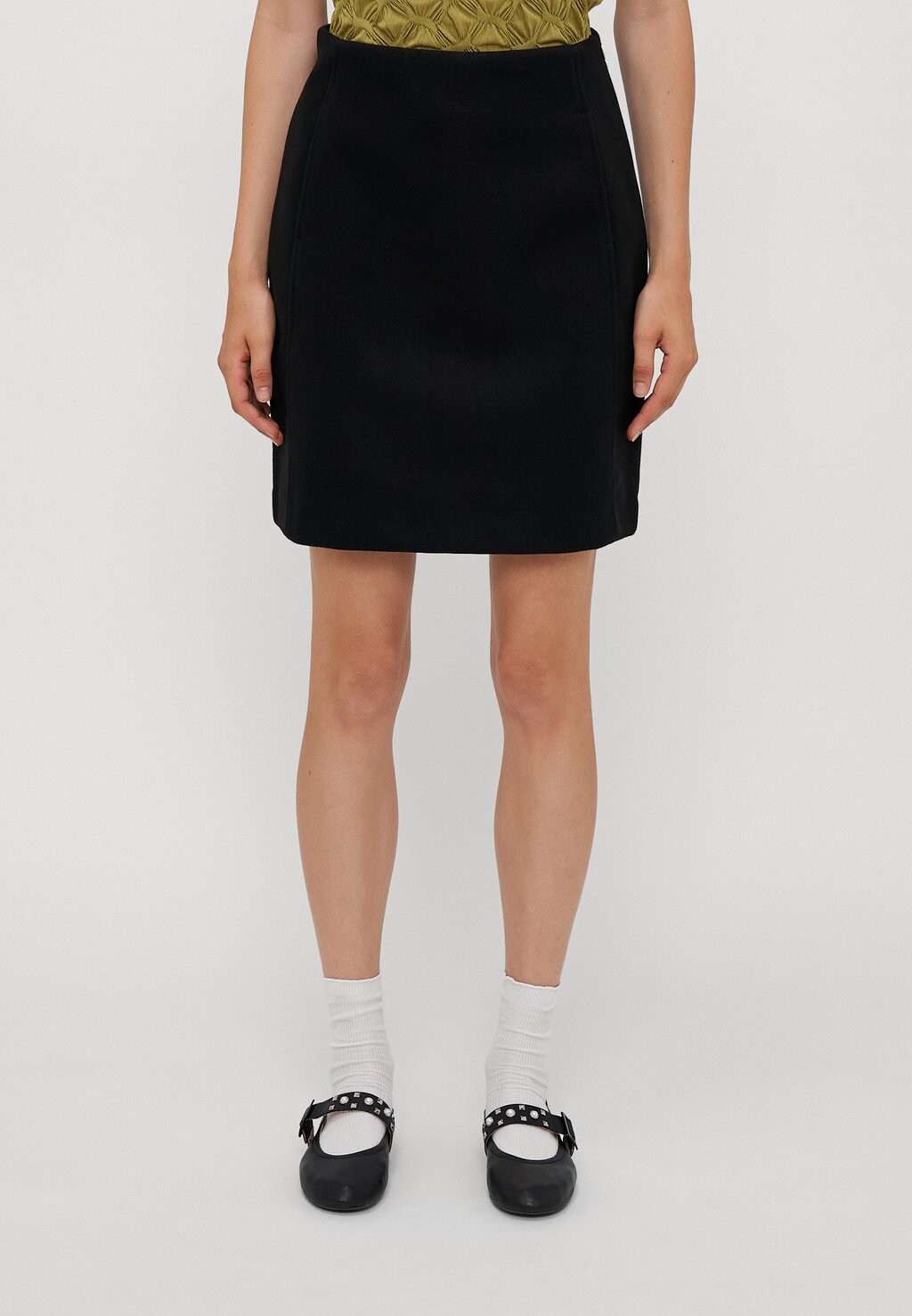 

Мини-юбка VMFORTUNEALLISON SHORT SKIRT Vero Moda Tall, черный