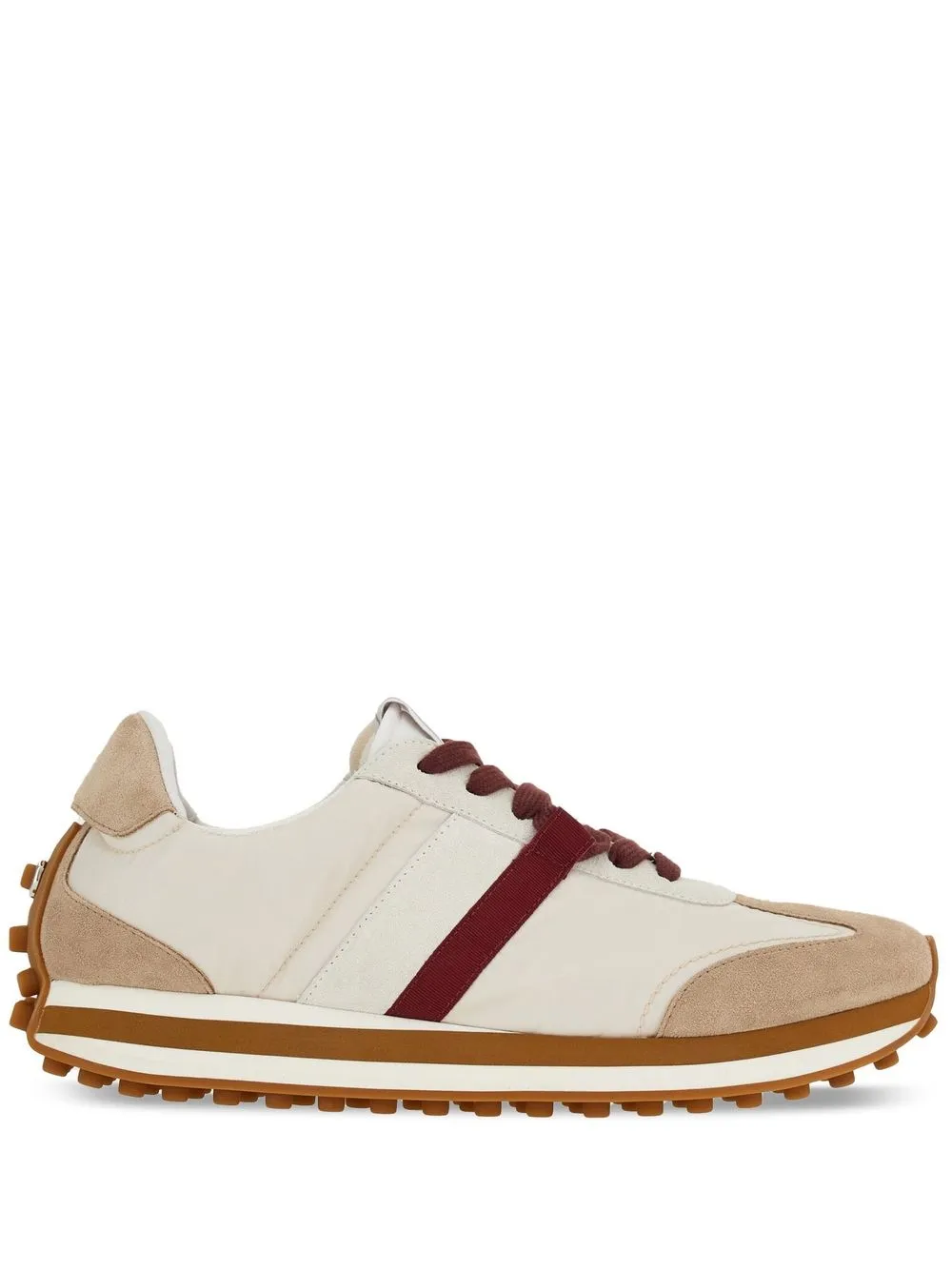 

Низкие кеды с пластинкой Ганчини Ferragamo, нейтральный