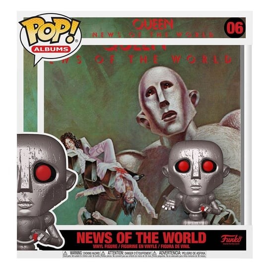 

Funko POP! Альбомы, коллекционная фигурка, Queen, News of the World