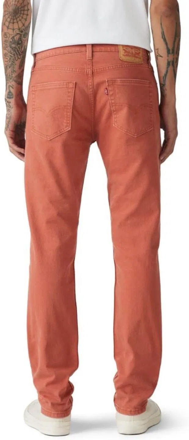 Джинсы slim fit Levi's, красные — фото 2