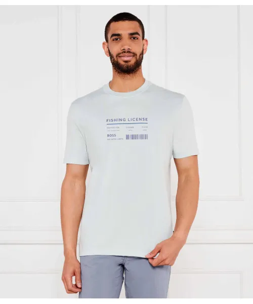 

Футболка te_atacama Regular fit Boss Orange, зеленый