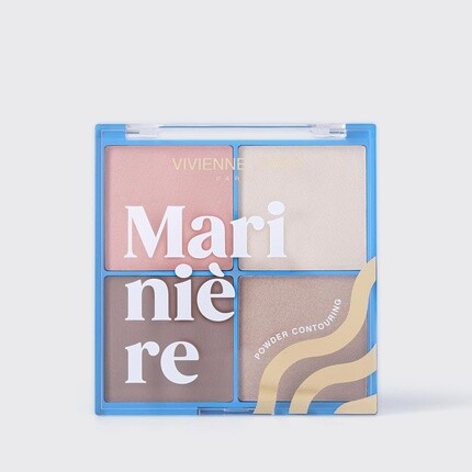 Палетка для контуринга лица Vivienne Sabó Powder MARINIÈRE 01 Vivienne Sabo — фото 2