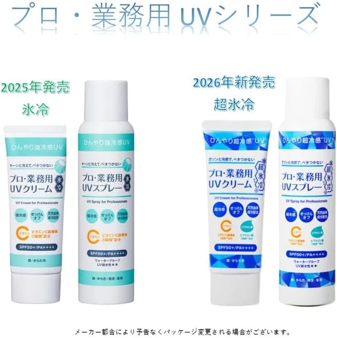 Солнцезащитный крем Professional UV Cream Super Cold SPF 50, 50 г, набор 2 шт Professional Use — фото 4