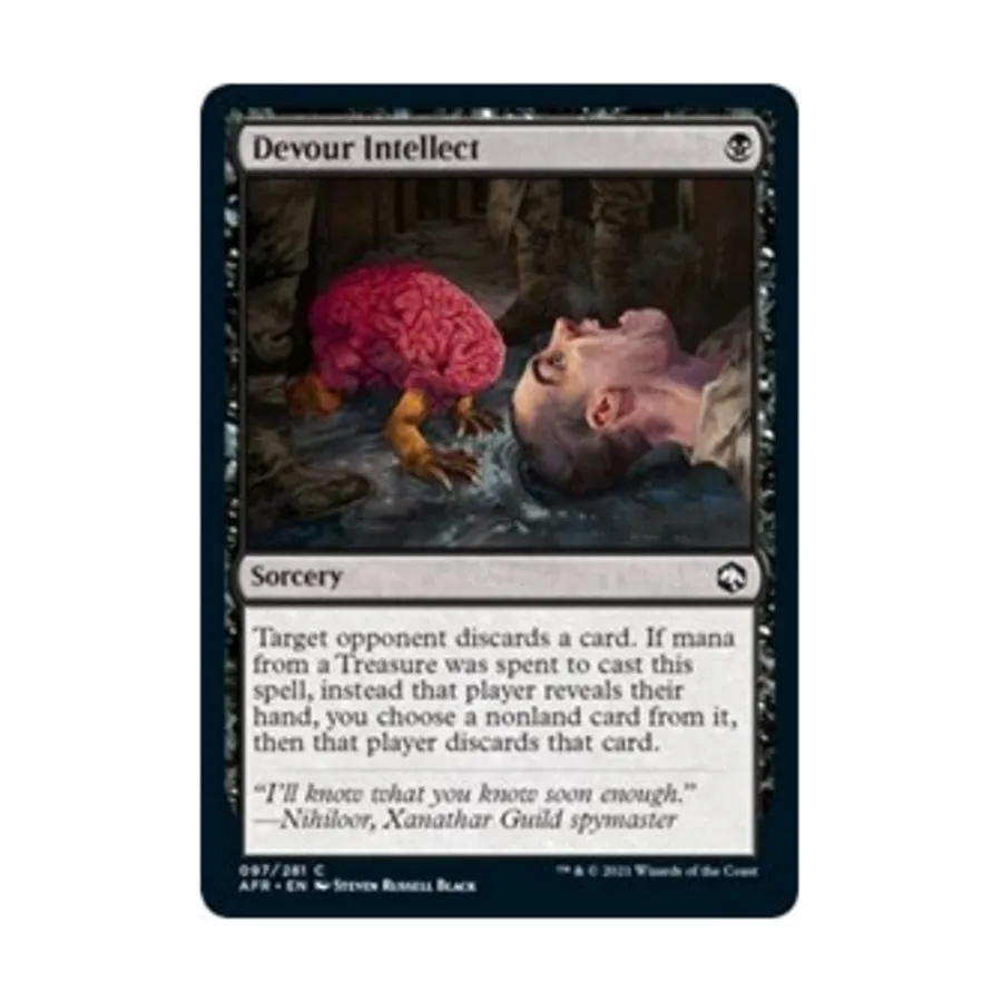 

CCG Пожирание интеллекта (С), MTG - Adventures in the Forgotten Realms