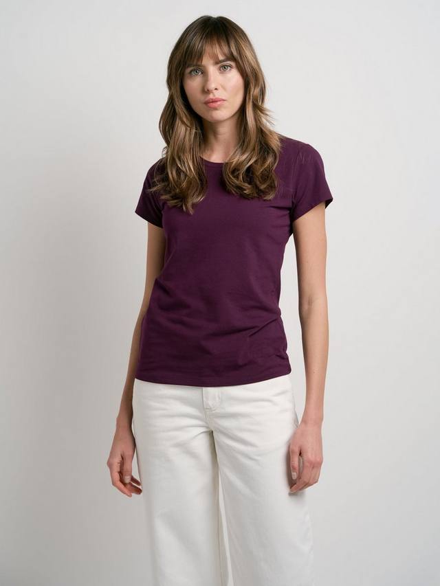 

Футболка с круглым вырезом из хлопковой смеси Celtic & Co., Cassis