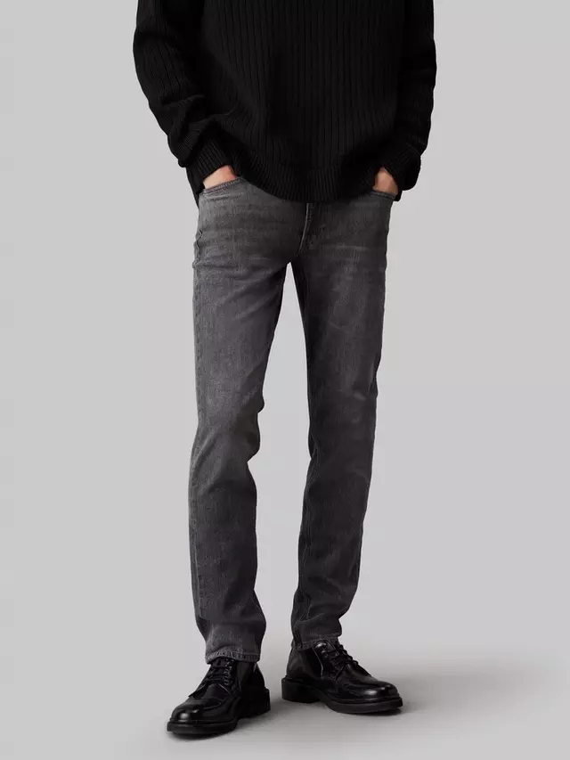 

Джинсы Calvin Klein Jeans Slim Taper, цвет denim grey
