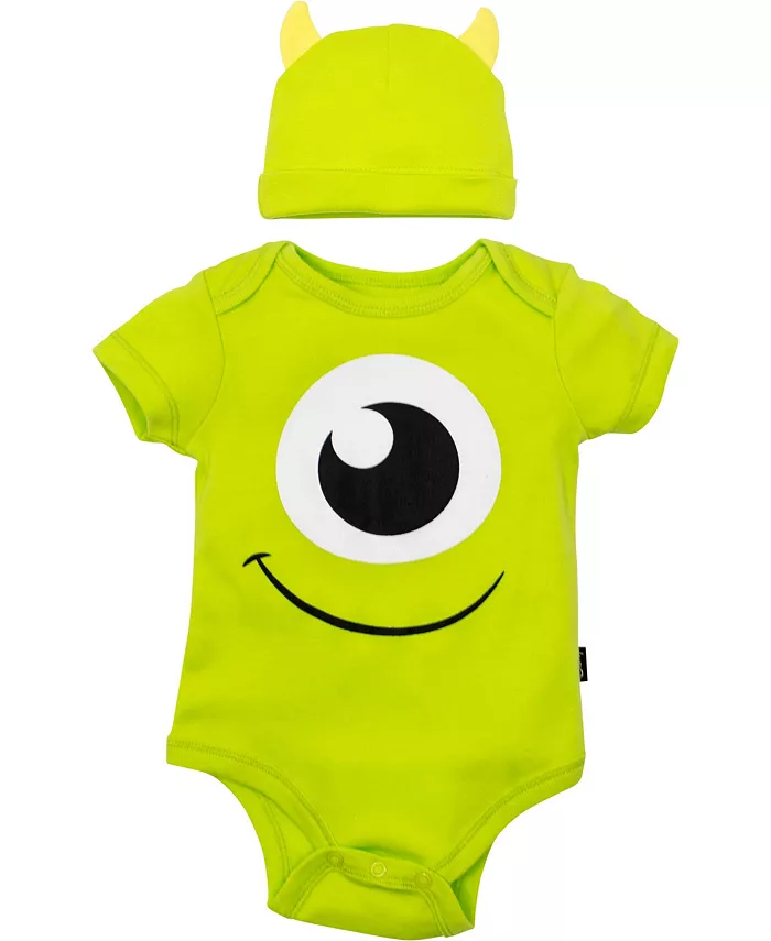 

Комплект боди и шапочки для мальчиков Baby Boys Pixar Toy Story Winnie the Pooh Monsters Inc., зеленый