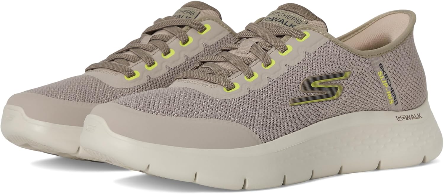 

Мужские кроссовки для ходьбы Skechers Performance Slip-ins: GO Walk Flex-Netro, Taupe