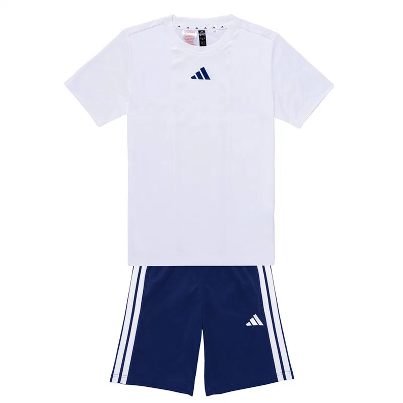 Спортивная повседневная одежда Casual Sportswear SS25 White для детей 3-7 лет Adidas
