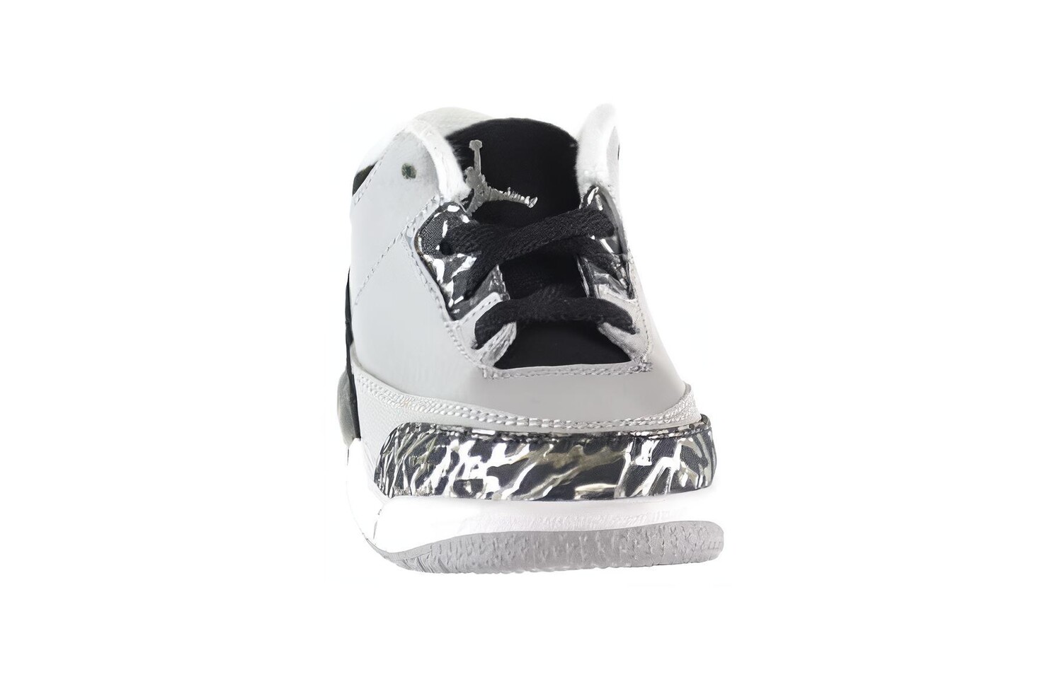 Кроссовки Air Jordan 3 Toddler Shoes TD Mid-top Wolf Gray, цвет Wolf Gray — фото 3
