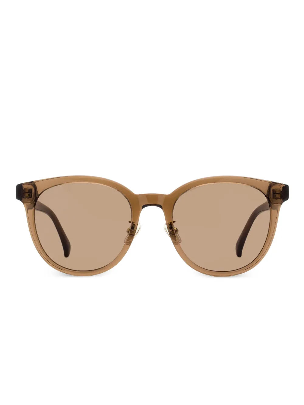 

Солнцезащитные очки в оправе Pantos Max Mara Eyewear, коричневый