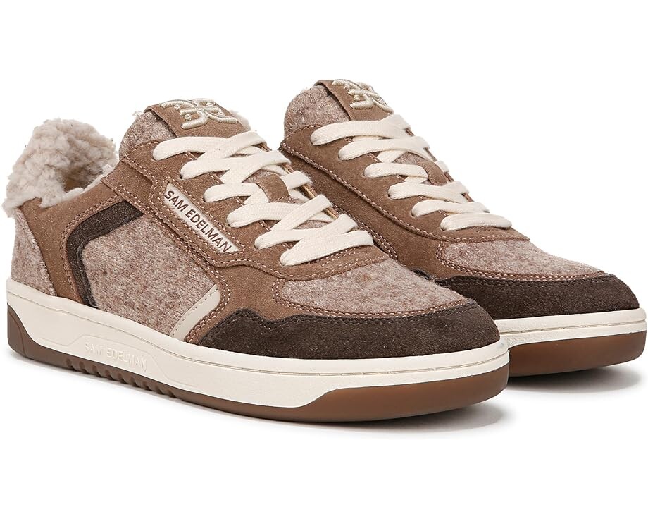 

Кроссовки Sam Edelman Harper Cozy, цвет Taupe Multi Shearling