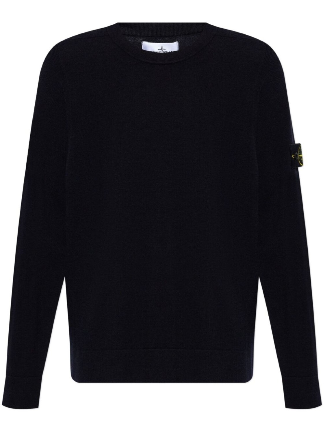 

Stone Island шерстяная толстовка с рисунком компаса, синий