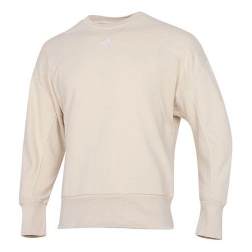 

Толстовка Men's adidas Solid Color Round Neck Light Khaki, хаки