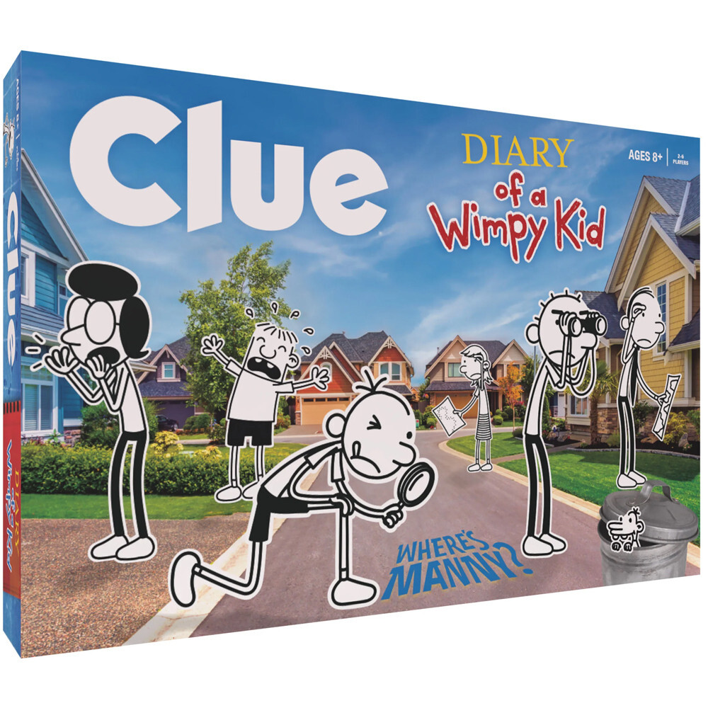 

Настольная игра USAopoly Clue: Diary of a Wimpy Kid