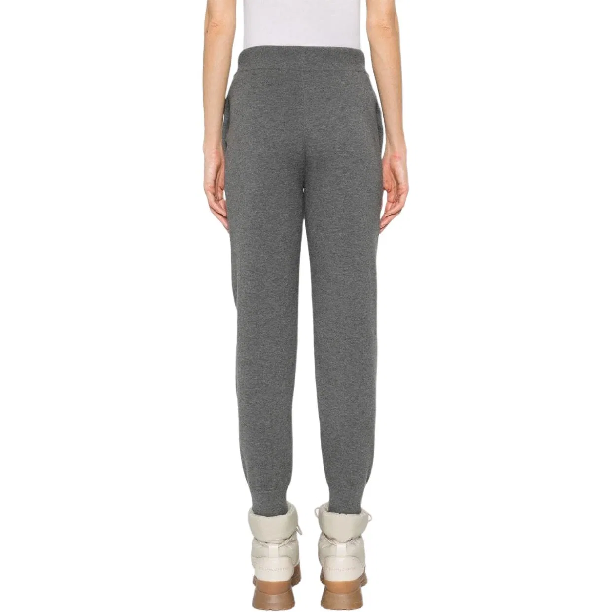 Брюки Knitted Sweatpants Burberry, спортивные штаны, пыльно-серый — фото 4