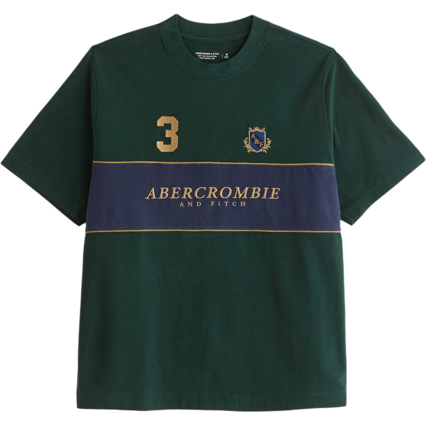 

Футболка мужская Abercrombie＆Fitch, зеленый