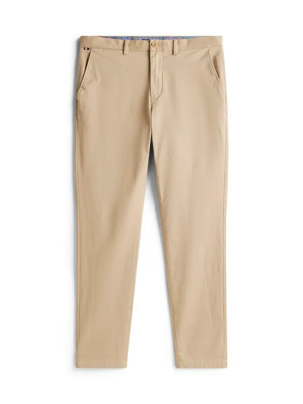 Основные чиносы в стиле гарлем Tommy Hilfiger, Batique Khaki — фото 4