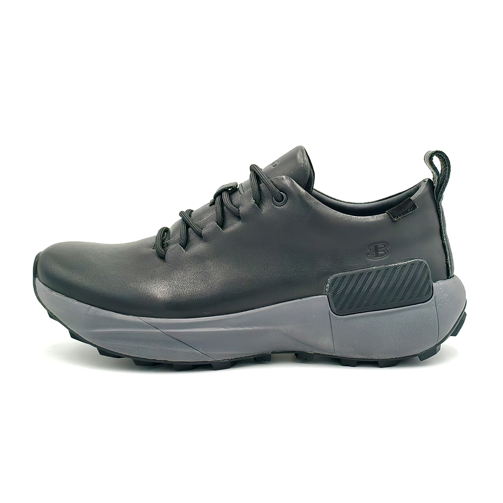 

BEN SHERMAN Низкие повседневные туфли мужские черно-серые, цвет Black Gray