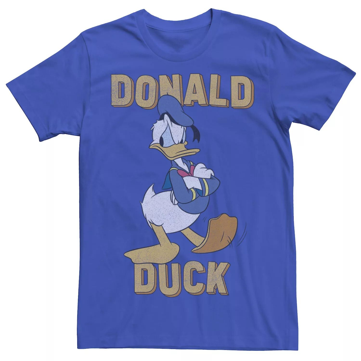

Мужская футболка Donald Duck Angry Pose со скрещенными руками Disney