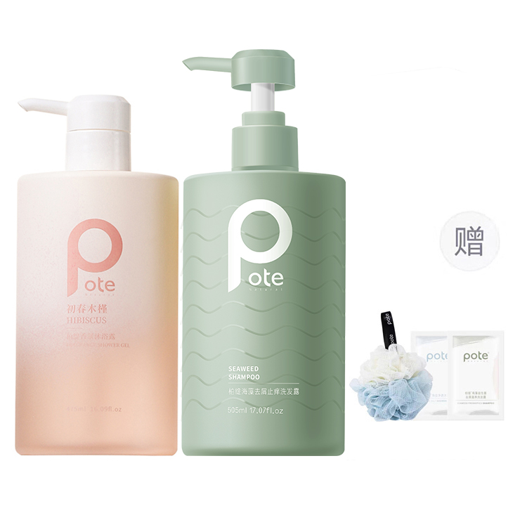 

Коллекция ароматов Osmanthus And Freesia гель для душа ароматный увлажняющий очищающий 475мл*2/475мл+505мл POTE